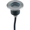 Intec FARO A INCASSO CALPESTABILE LED WALK ACCIAIO TONDO 3W 375LM 4000K IP67 7X6,6CM