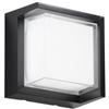 Intec APPLIQUE LED BLOCK NERO QUADRATO 15W 1880LM CCT 3000 E 4200 E 6500K 16X16X10CM