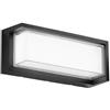 Intec APPLIQUE LED BLOCK NERO RETTANGOLARE 24W 3210LM CCT 3000 E 4200 E 6500K 32X13X10CM