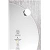 Intec APPLIQUE LED DIVA CROMO TONDO 4W 460LM 3000K IP44 7,5X3,4CM