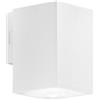 Intec APPLIQUE LED POLO BIANCA QUADRATA 8W 980LM CCT 3000K / 4000K IP65 7,8X9,9X11,6CM