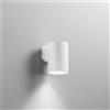 Intec APPLIQUE LED POLO BIANCA TONDA 8W 980LM CCT 3000K / 4000K IP65 7,8X9,9X11,5CM