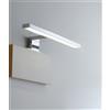 Intec APPLIQUE LED SACS CROMO FISSAGGIO PARETE E SPECCHIO 4W 540LM 4000K IP44 30X10,3X4,6CM