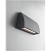 Intec APPLIQUE LED SEGNAPASSI SHELBY ANTRACITE 4W 445LM CCT 3000K / 4000K IP54 13X3,2X5,5CM