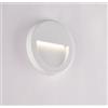 Intec APPLIQUE LED SEGNAPASSI SMILE BIANCA 3W 250LM CCT 3000K / 3500K / 4000K IP54 11X1,5CM