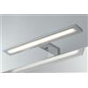 Intec APPLIQUE LED WALLY CROMO FISSAGGIO PARETE E SPECCHIO 8W 880LM 4000K IP44 30X11,5X4,2CM