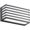 Intec APPLIQUE BIEMISSIONE LED DUKROT ANTRACITE 12W 1440LM CCT 3000K / 4000K IP54 CCT 22X8X11CM