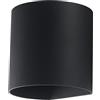 Intec APPLIQUE BIEMISSIONE LED GOLF NERA 7W 840LM CCT 3000K / 4000K IP54 11X11X9,5CM