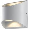 Intec APPLIQUE BIEMISSIONE LED VEYRON BIANCA 7W 840LM CCT 3000K / 4000K IP54 13X6,9X12,3CM