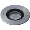 Intec INCASSO CALPESTABILE LED TREVIS DC24V ACCIAIO 3W RGB IP68 6,2X9,6CM
