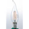 Intec LAMPADINA LED FILAMENTO SOFFIO ATTACCO E14 6W 806LM 6500K 300° 35X120mm 15000h CRI80