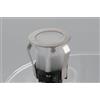 Intec KIT 6 SEGNAPASSI A INCASSO CALPESTABILI LED RIDER ACCIAIO DC12V NIKEL 0,6W 360LM 4000K IP67 3X3,7C