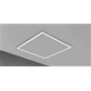 Intec PANNELLO LED PANEL BIANCO IN ALLUMINIO 42W 4822LM CCT 3000K 4000K 6500K 59,1X59,1CM