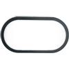 Intec PLAFONIERA LED SHELLY ANTRACITE OVALE 20W 2500LM CCT 3000K / 4000K IP65 17,6X8X27,1CM