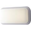 Intec PLAFONIERA LED SHELLY BIANCA RETTANGOLARE 15W 1900LM CCT 3000K / 4000K IP65 11,6X6,8X23,6CM