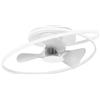 Intec PLAFONIERA LED VENTILATORE STORM BIANCO 60W 7450LM CCT 3000K Luce calda,4000K Luce naturale,6500K Luce fredda 77X27CM