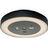 Intec PLAFONIERA LED ZOOM ANTRACITE 30W 3600LM 4000K DIMMERABILE Wi-Fi IP54 CON VIDEOCAMERA 30X5,5CM