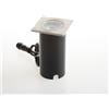 Intec SEGNAPASSI CALPESTABILE A INCASSO LED RUNNER DC24V NIKEL QUADRATO 10W 1020LM RGB + 4000K IP67 7,5X7,5X8,5CM