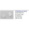 Intec STRIP220V-8-CAPS KIT 3 TAPPI PER STRIP 220V 8MM