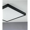 Intec STRUTTURA NERA PER PANNELLO LED 59,8X59,8X4,5CM IN ALLUMINIO