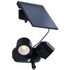Intec PROIETTORE LED SHIVA ANTRACITE 2 LUCI 3W 230LM 4000K CON PANNELLO SOLARE E SENSORE DI MOVIMENTO IP54 16X7,26X10,95CM
