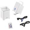 Intec PROIETTORE LED SHOW RICARICABILE 108W RGBW+UV Wi-Fi IP22 13,6X13,6X19,6CM