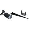 Intec PROIETTORE LED TARGET DC24V NERO 8W 190LM RGB + 4000K IP67 CON PICCHETTO 5,6X8,55X23,8CM
