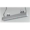 Intec PROIETTORE LED WALLWASHER ALLUMINIO 136W RGB DIMMERABILE IP65 56,5X15,4X8,55CM