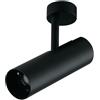 Intec SPOT APPLIQUE LED ORIENTABILE ROCKET NERO IN ALLUMINIO 7W 500LM 4000K 16X15X5 CM.