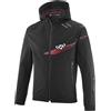 Ixon Giubbotto Moto Ixon SECTION Nero Bianco Rosso