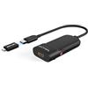 WAVLINK Adattatore USB C a HDMI, Adattatore HDMI 2K, Convertitore USB 3.0 a HDMI, Chip Displaylink supportano fino a 6 Monitor per Windows