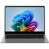 Samsung Notebook Samsung Galaxy Book5 Pro NP944XHA-KG4IT laptop Copilot+ PC Intel Core Ultra 5 226V Computer portatile 35,6 cm (14") Touch screen WQXGA+ 16 GB LPDDR5x-SDRAM 512 SSD Wi-Fi 7 (802.11be) Windows 11 Tedesco Grigio [NP944XHA-KG4IT]