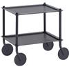 Muuto - Carrello/tavolo d'appoggio Flow - Blu - Acciaio - Designer Normal Studio