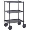 Muuto - Carrello/tavolo d'appoggio Flow - Blu - Acciaio - Designer Normal Studio