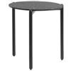Kartell - Tavolino d'appoggio Undique - Nero - Gres - Designer Patricia Urquiola