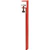 TIPTOE - Piede Pieds & plateaux - Rosso - Acciaio termolaccato - Designer Matthieu Bourgeaux