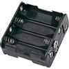GBC Portapile per 8 stilo (aa) presa polarizzata in linea