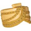 Boland 81022 - Cappello Sultan Osman, oro, orientale, carnevale, accessori per costumi, festa a tema, festa in maschera