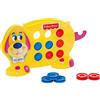 Mattel Fisher-Price, Tic Tac Tony, Cucciolo con Coda Che Si Muove e Dischi per Giocare a Tris, Giocattolo per Bambini 3+Anni,GWN53