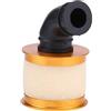 VGEBY Filtro aria RC, resistente lega di alluminio in scala 1:10 Telecomando Filtro aria per auto Accessori per pezzi di ricambio RC per HSP 94122/188 1/10 Veicolo modello RC(Gold)