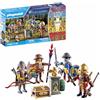 PLAYMOBIL Novelmore 71487 My Figures: Cavalieri, Cavalieri di Novelmore e Cavalieri di Burnham, Figure Personalizzabili, Giochi di Ruolo Divertenti, Giocattolo Realistico per Bambini dai 5 Anni in su