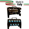 EXTREME QUADRO CORRENTE POWERBOX TARTARUGA SPINA 32A PENTAPOLARE TRIFASE 9 PRESE CEE 16A MONOFASE 3 SPIE VOLTOMETRO AMPEROMETRO