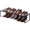 YAMAZAKI 7210 FRAME Extendable Shoe Rack, black, Steel, 4170 x 25 x 17.5 cm