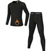 Dtone Set Intimo Base per Bambini Ragazzi Calcio Skins Atletico Termico Maglia a Maniche Lunghe e Leggings per Sport e Sci, 8-9 Years (Size 26)
