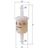 MAHLE ORIGINAL Filtro carburante MAHLE ORIGINAL KL 13 OF