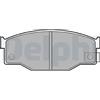 DELPHI Kit pastiglie freno, Freno a disco DELPHI LP582
