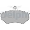 DELPHI Kit pastiglie freno, Freno a disco DELPHI LP1410