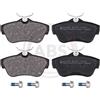 A.B.S. Kit pastiglie freno, Freno a disco A.B.S. 37590