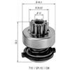 MAGNETI MARELLI Pignone, Motorino d'avviamento MAGNETI MARELLI 940113020149