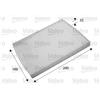 VALEO Filtro, aria interna VALEO 715660